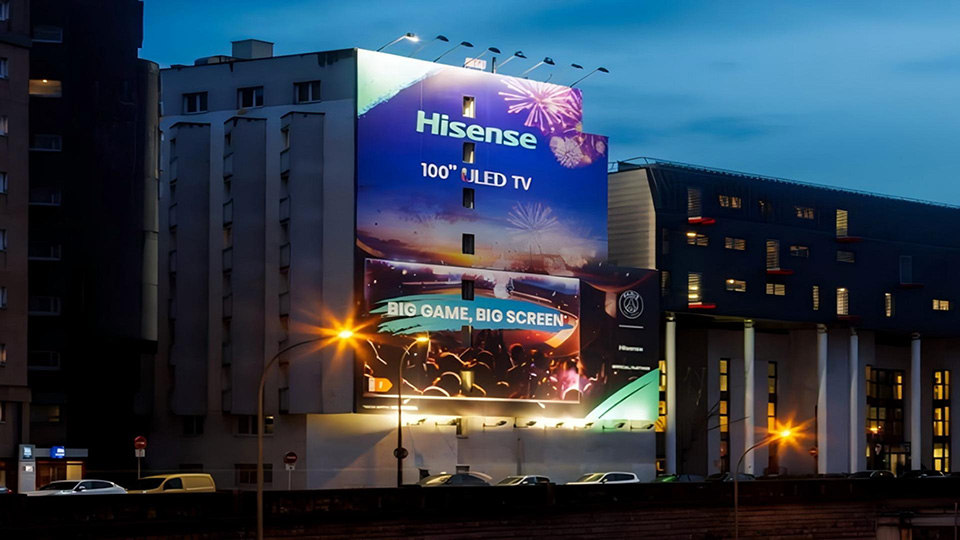 Hisense ignites sporting passion with ‘Big Game, Big Screen’ campaign