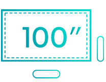 Hisense 100L9G 100" Optimized Screen