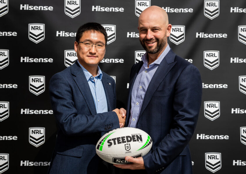 Hisense Australia Signs Major Nrl Sponsorship Hisense Global