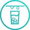 BCD740W - Ice & Water Dispenser feature icon