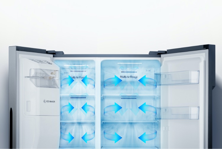 Hisense BCD535W Multi Air Flow feature image - mobile