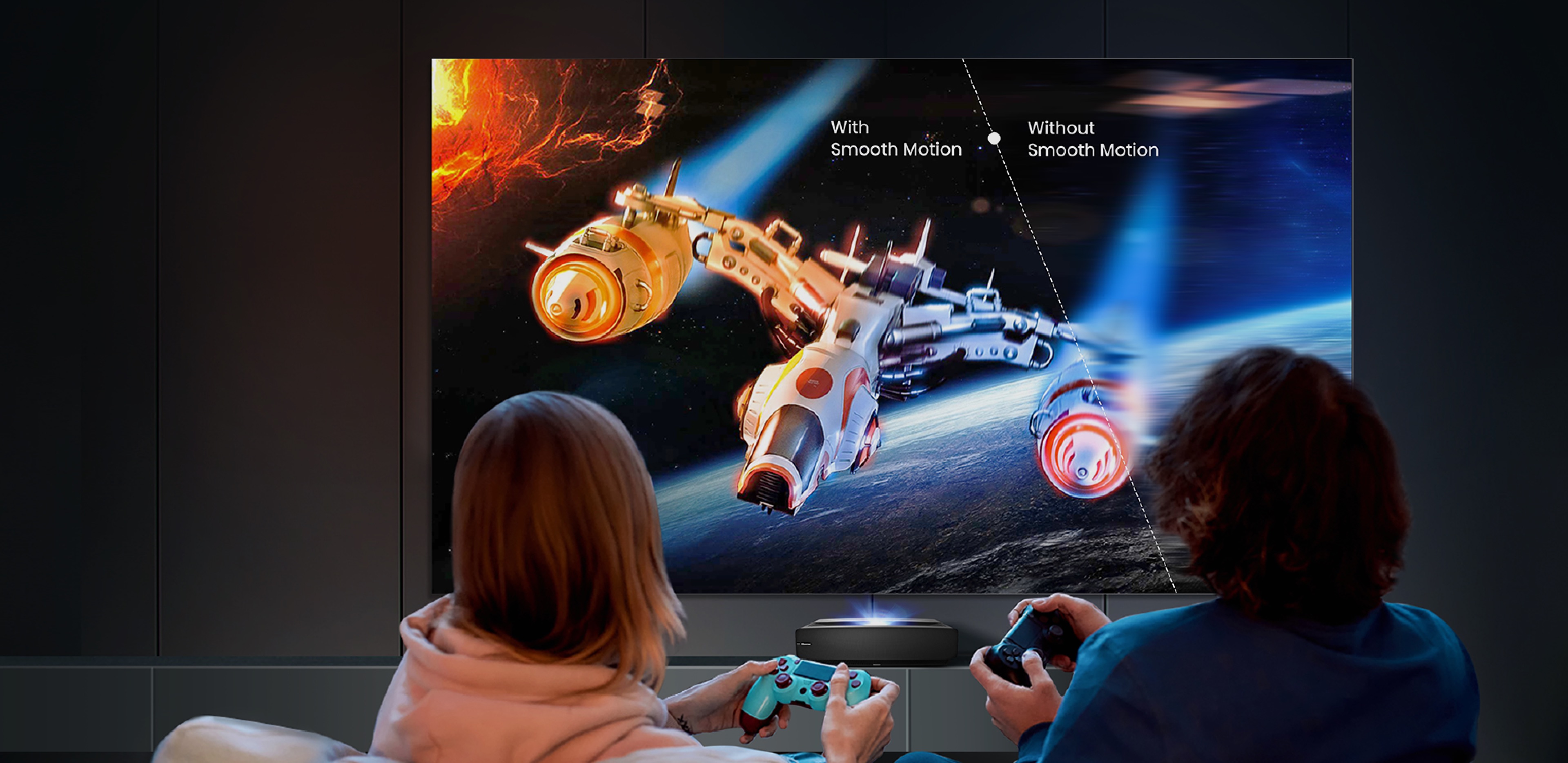 Hisense 120L5 - Capture every details of fast action games