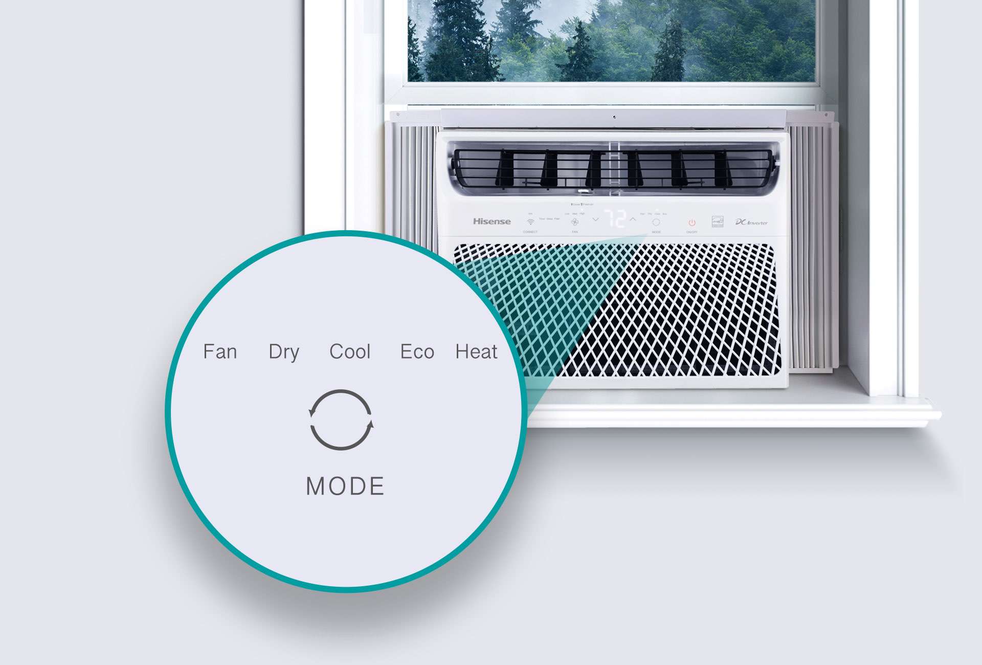 C1AF Window Air Conditioner Hisense Global