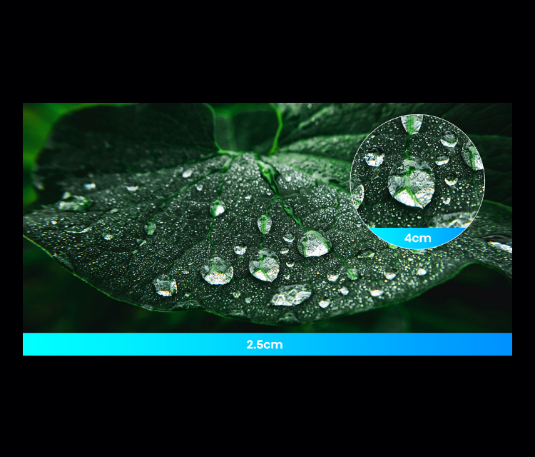 HISENSE INFINITY H50 ZOOM - Capture the extreme details