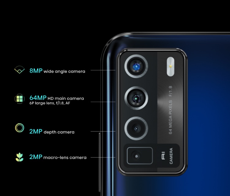 Hisense Infinity H50 - 64MP Quad Camera