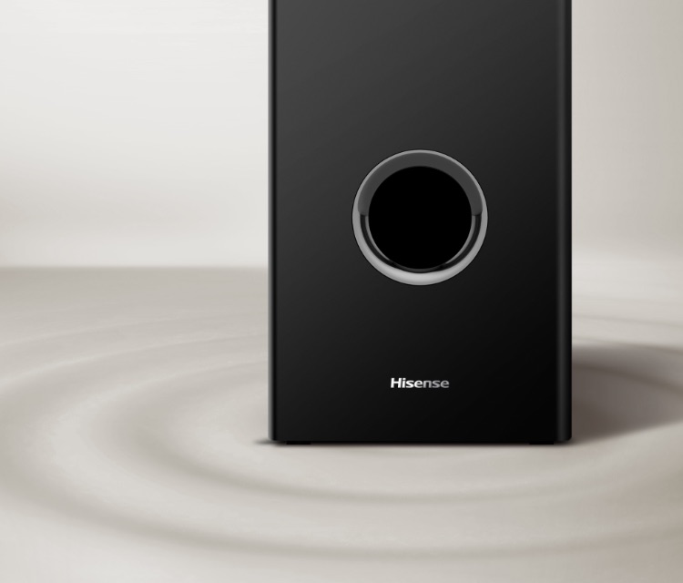 Hisense HS219 Soundbar - More Bass When You Need It