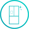 Hisense BCD-740W - Premium Flat Door feature image icon