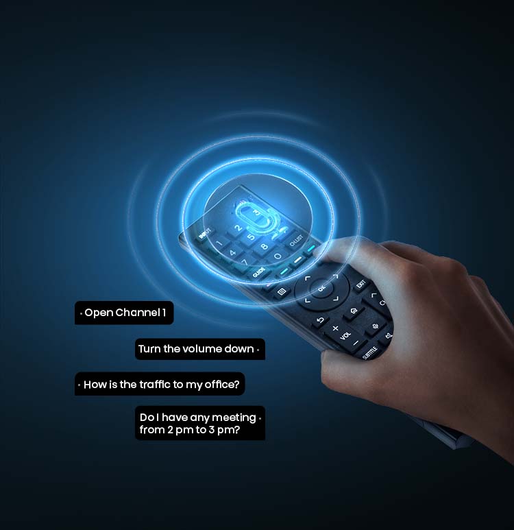 Hisense UHD 4K TV A7H - Voice Control Remote - mobile