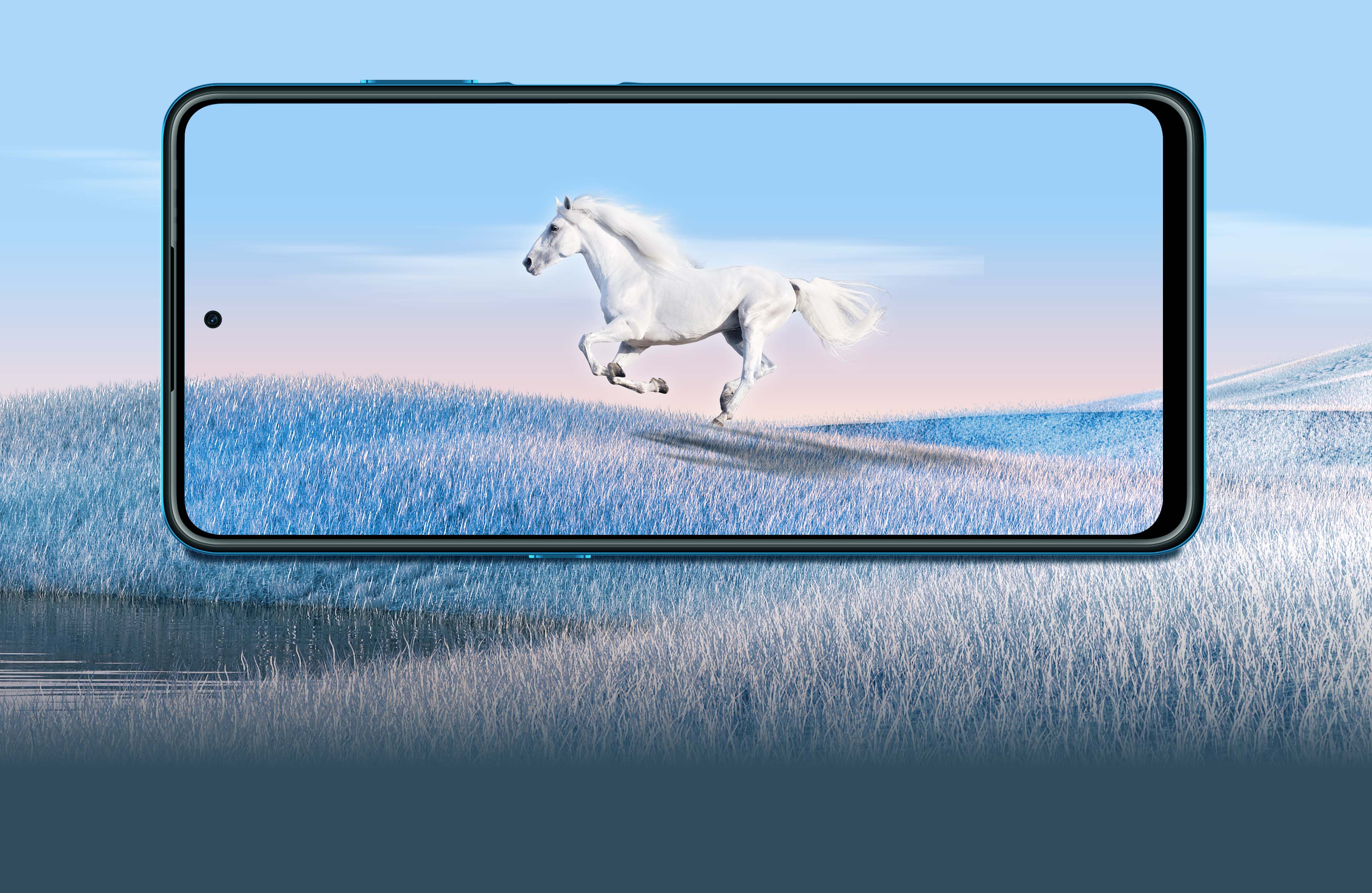 Hisense Infinity H60 LITE - 6.95” FHD + O-Infinity Display