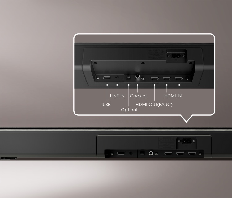 Hisense HS312 Soundbar - Easy Connectivity