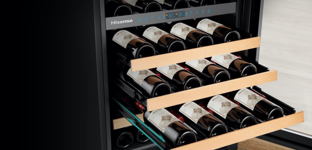Hisense Wine Cabinet Soft Close Shelf