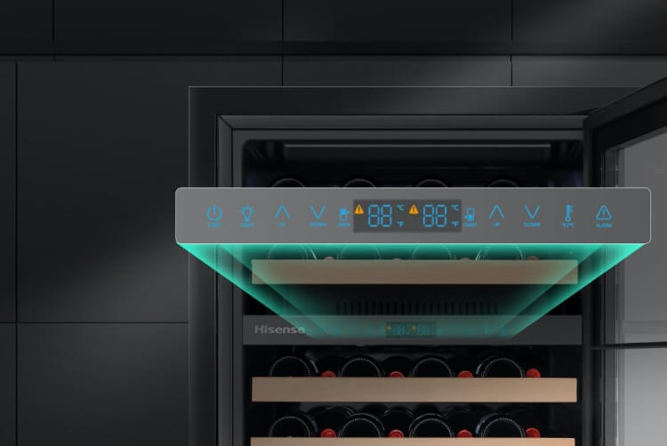 Hisense Wine Cabinet Touch Electronic Control