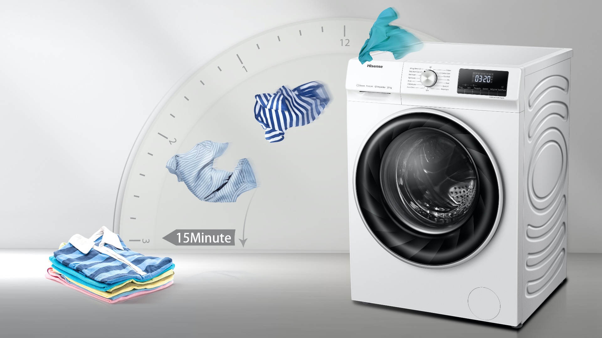 Hisense WDQY - Quick Wash feature image