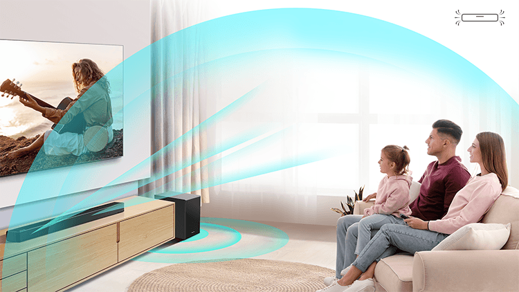 AX2107G Surround-Sound