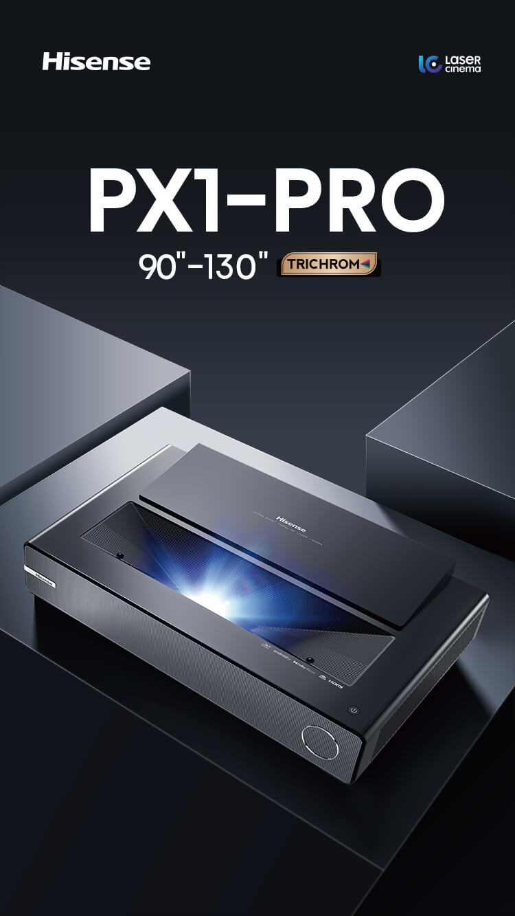 HISENSE PX1 PRO LASER CINEMA - Key Visual - mobile