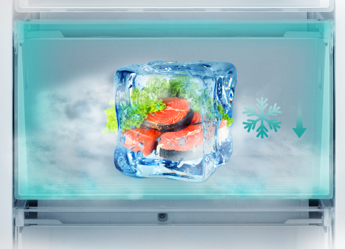 Hisense BCD-331W - Super Freeze feature image