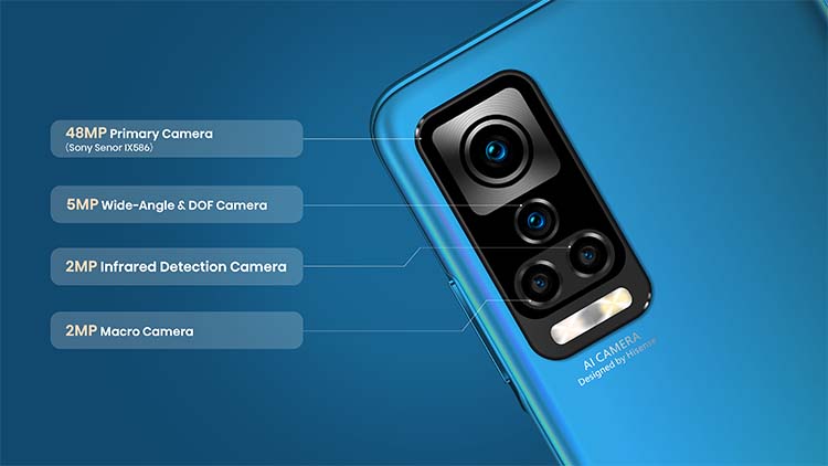 Hisense Infinity H60 LITE - 48MP Quad Rear Camera - mobile