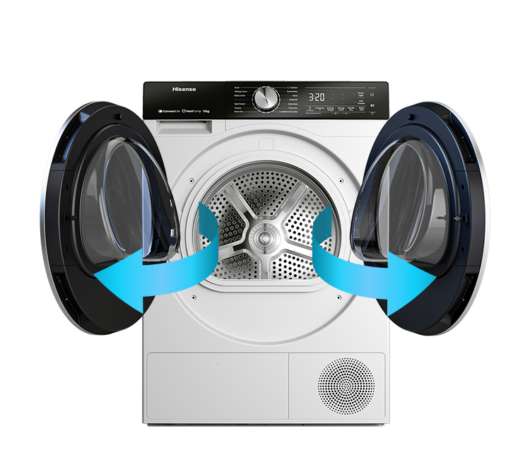 10kg Series 5 Heat Pump Dryer DH5S102BW Hisense Global