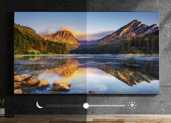 Hisense A9H - Ambient Light Adaptive