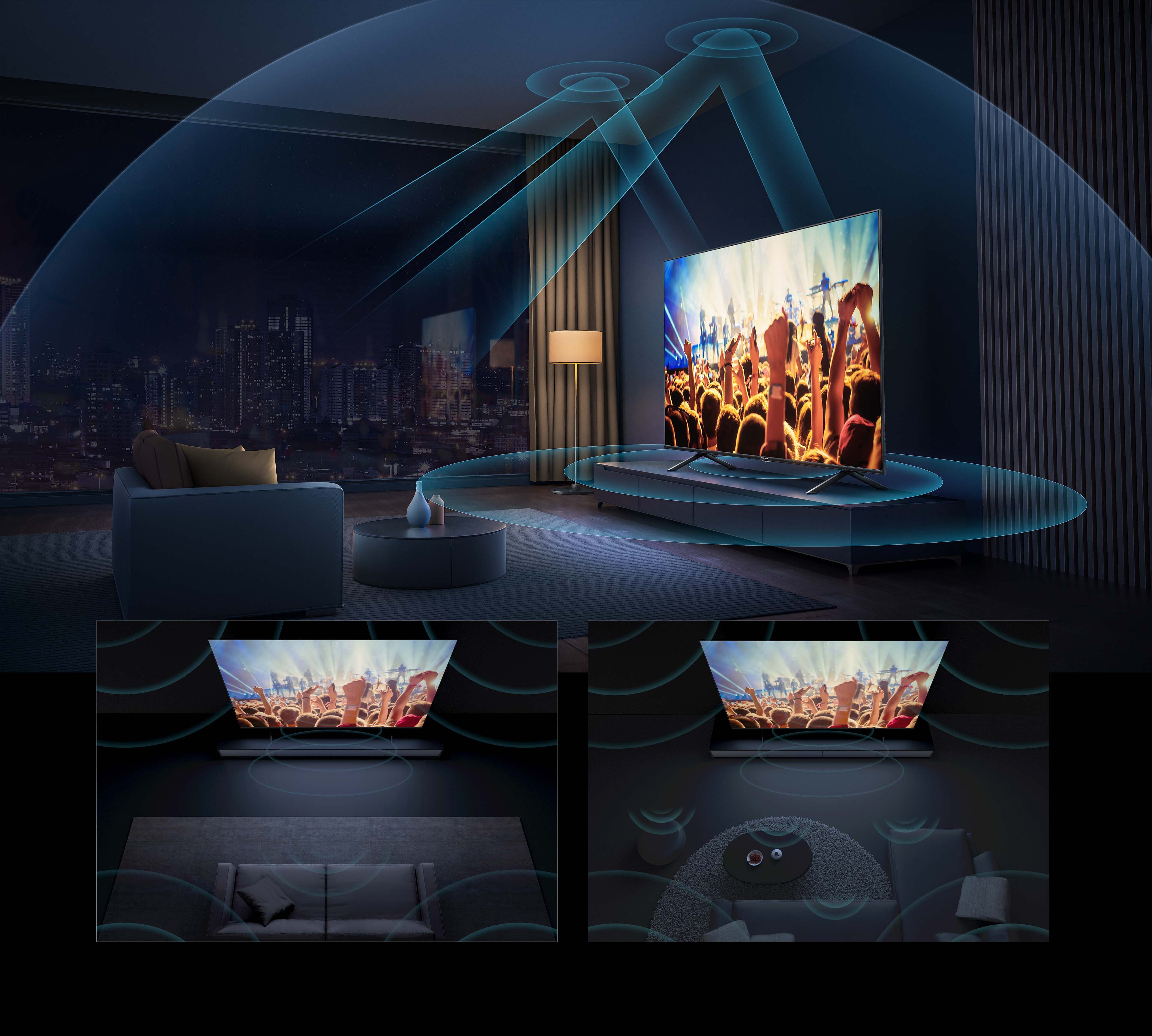 Hisense UHD 4K TV A7H - Dolby Atmos