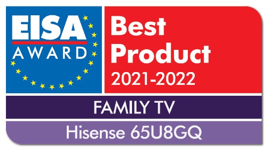 EISA FAMILY TV 2021-2022 HISENSE 65U8GQ