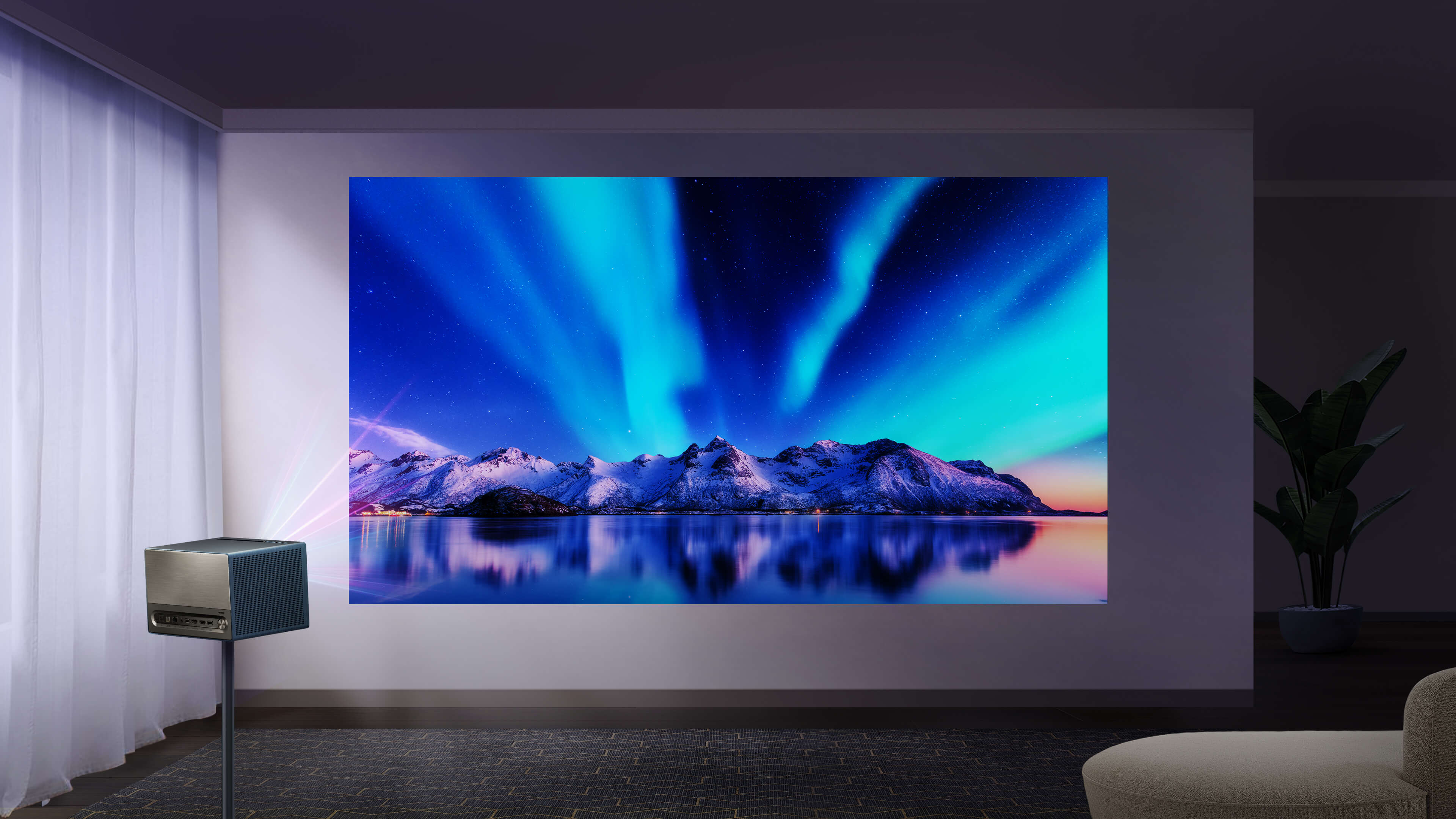 C1 TriChroma Smart Mini Projector - Banner 8