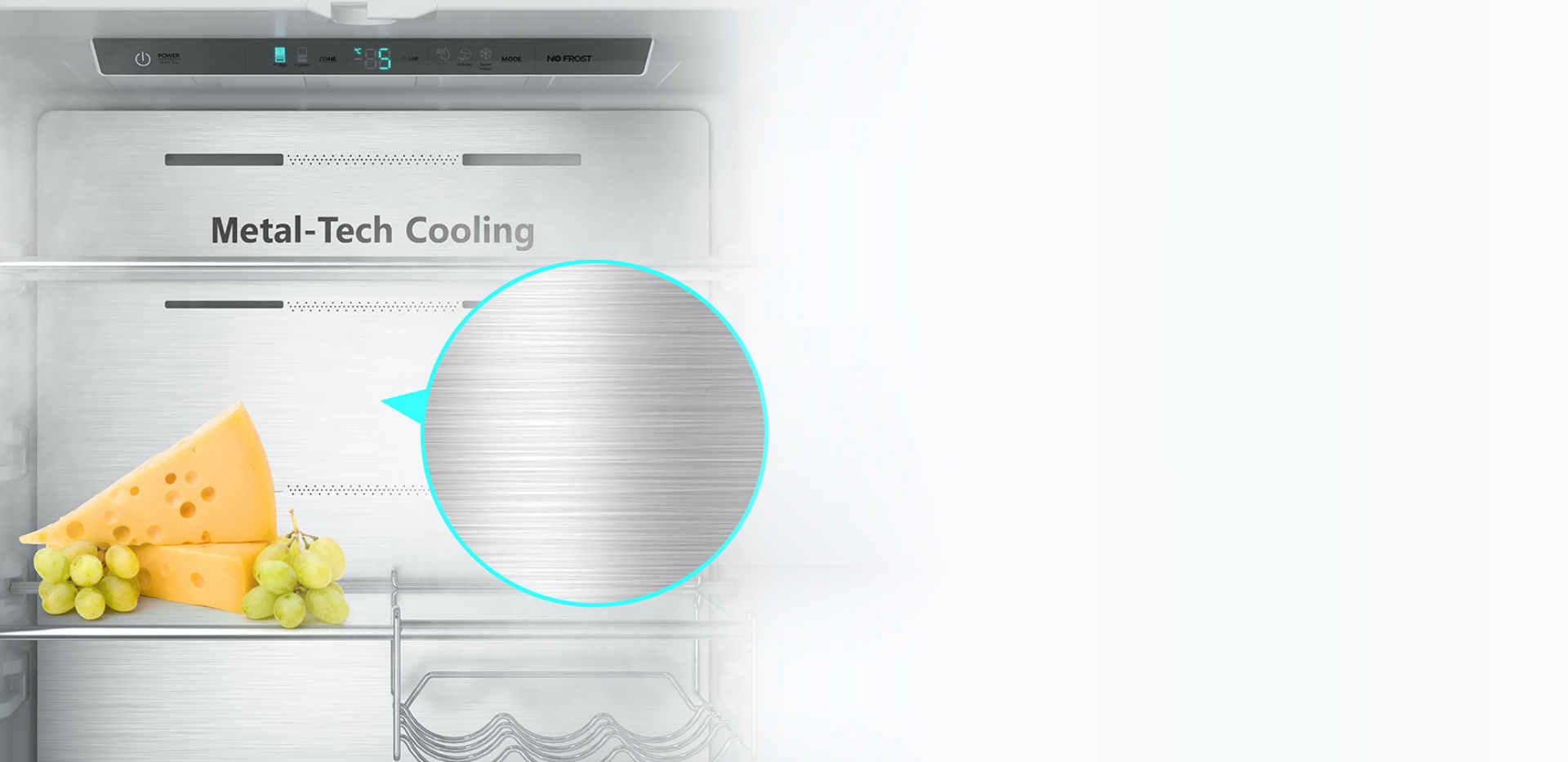 Hisense RT-64WC Refrigerator - Metal Cooling