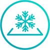 Hisense RT-64WC Refrigerator - Metal Cooling Icon