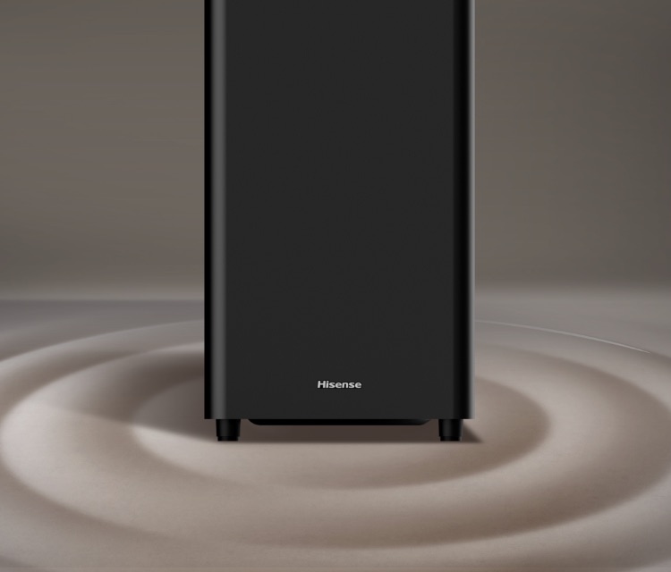 Hisense HS312 Soundbar - More Bass When You Need It