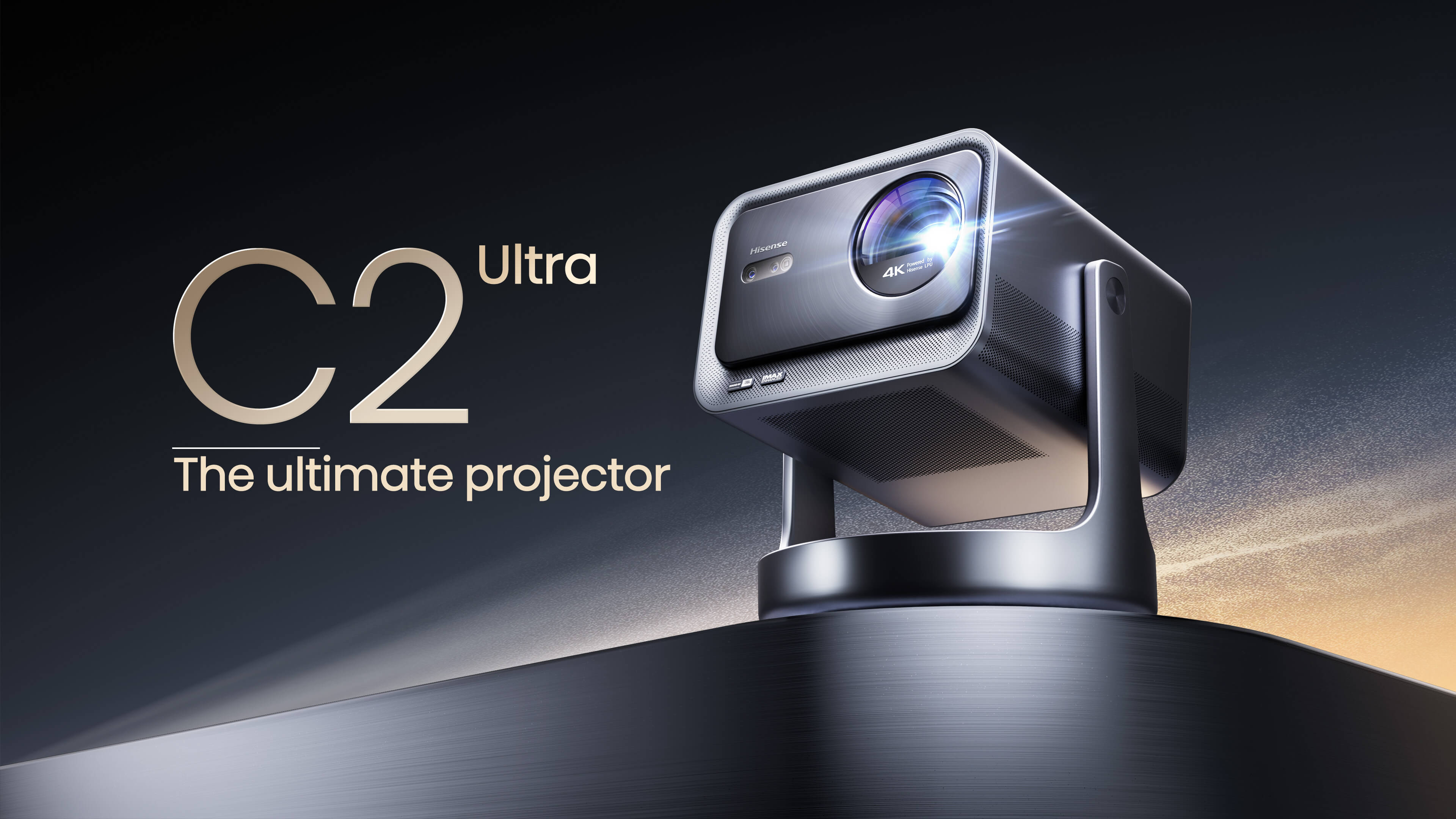 C2 Ultra TriChroma Smart Mini Projector - Banner 1