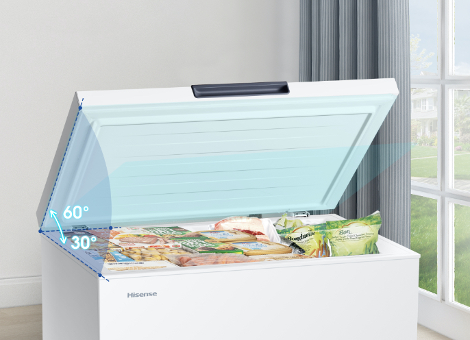 Hisense BD-199 Chest Freezer - Hovering Door