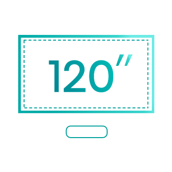 Hisense 120L5 - 120inches Crystal Clear Screen Feature