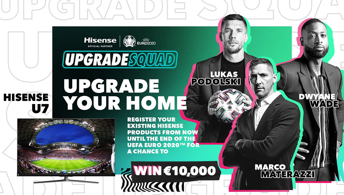 Hisense launches #UpgradeYourHome campaign