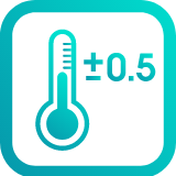 accurate temperature control icon 